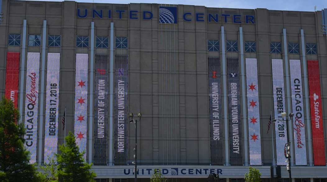 Chicago Legends United Center Ads