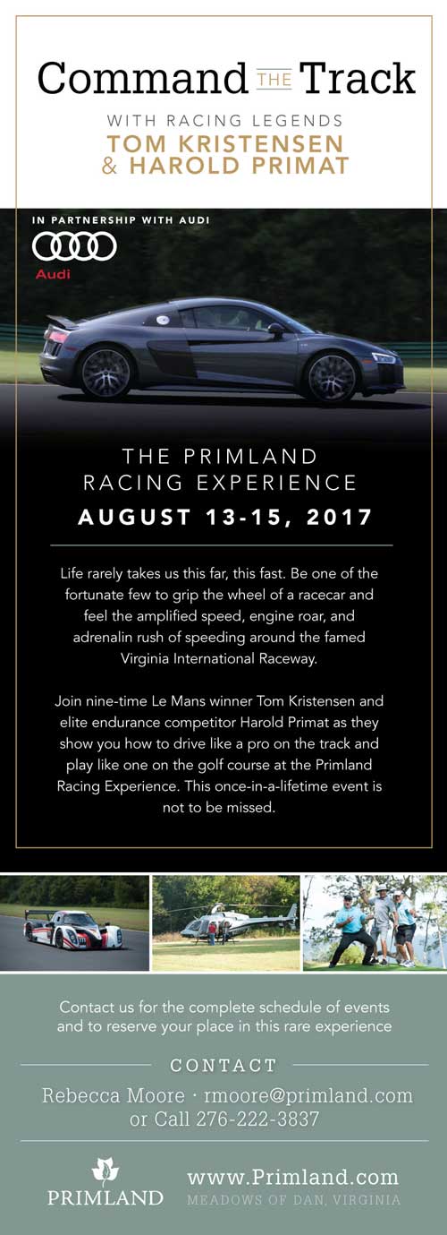 Primland Racing Experience