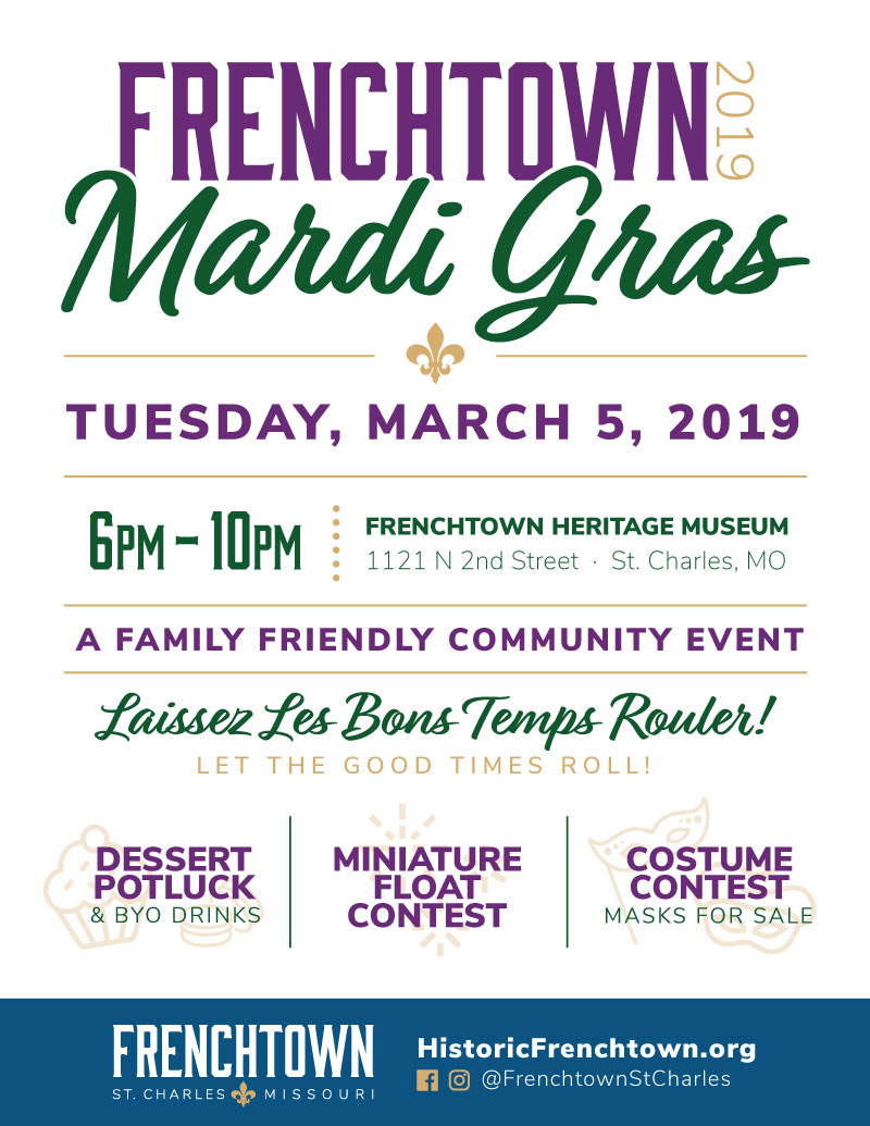 Frenchtown - Mardi Gras Graphics