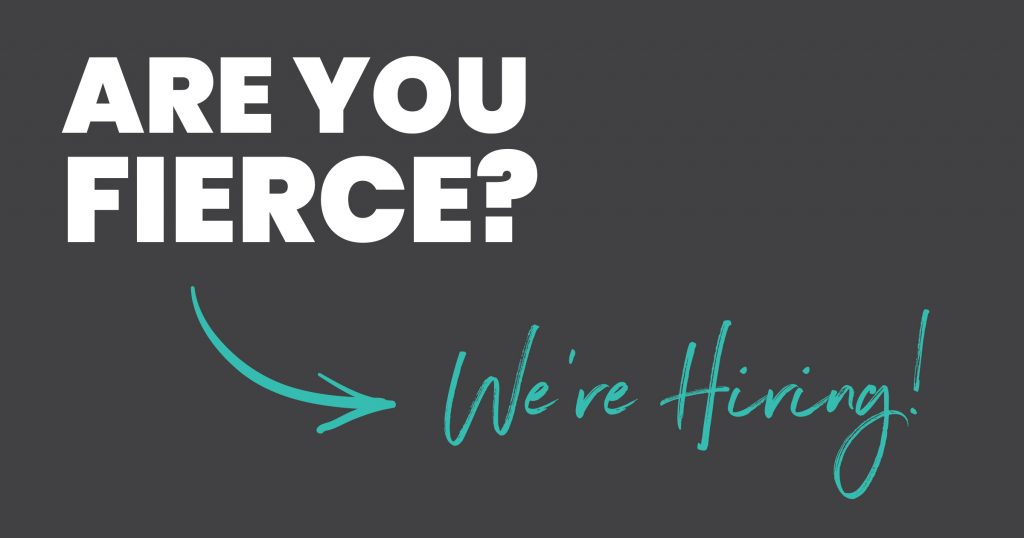 We re Hiring Graphic Design Position Available Fierce Creative Agency