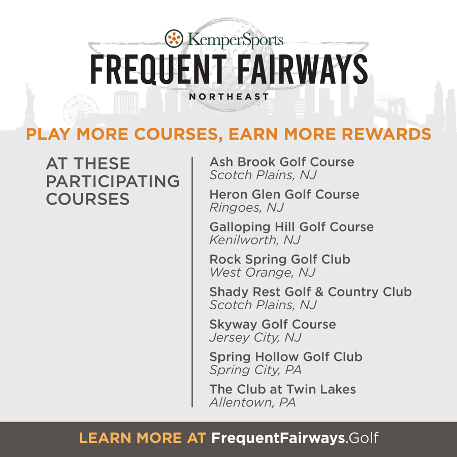 Graphic for Kemper Sports, Frequent Fairways Northeast.