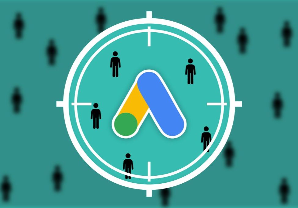 google ad targeting image showing a scope focused on a specific audience