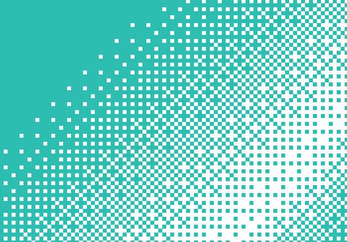 Teal pixel background